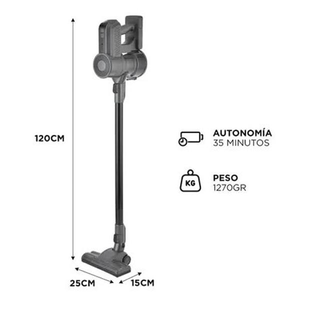 Aspiradora Gadnic Inalámbrica Vertical Y De Mano- 200w (ASP00028)