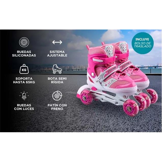 ROLLERS GADNIC ROLLER9RS  EXTENSIBLE C/BOLSO