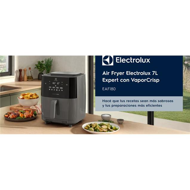 FREIDORA ELECTROLUX EAF180 AIRFRYER 7LTS VAPOR