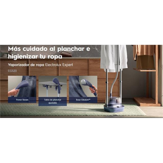VAPORIZADOR ELECTROLUX EGS20 C/TABLA REGULABLE
