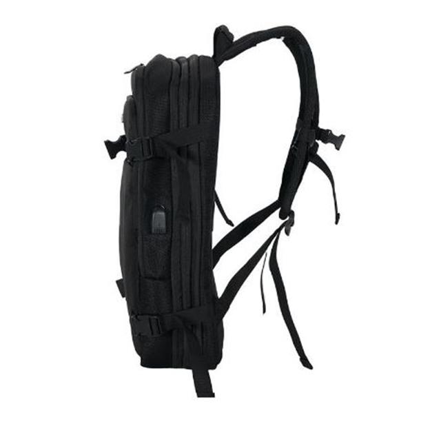 MOCHILA ELF 3695B VIAJERA NEGRA