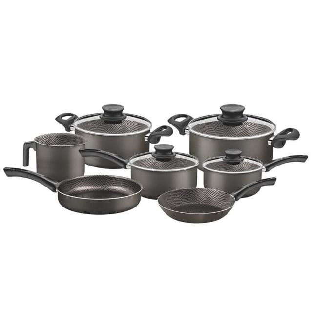 Set Ollas Tramontina Paris T Negro 7pzs (28599/602)