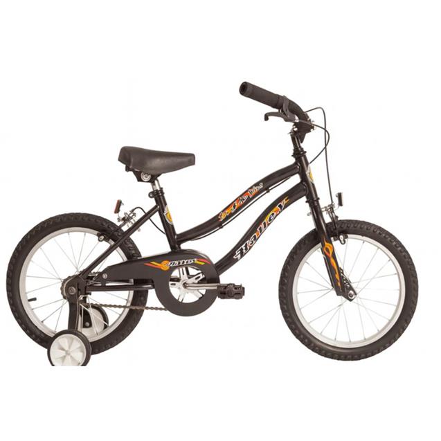 Bicicleta Halley Playera R16 Negra (BIN19057)**