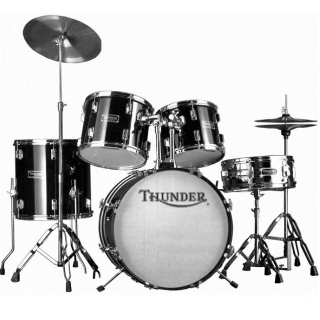 Batería Thunder 5 Cuerpos (JBP0901-BK THU)