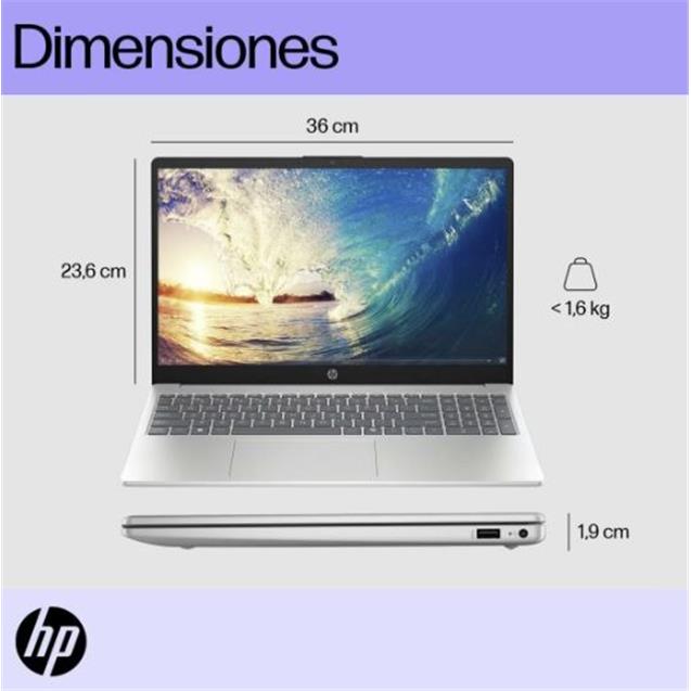 Notebook HP I7-1355u 16gb 512gb 15.6 Fhd W11hsl (15-FD0283LA)