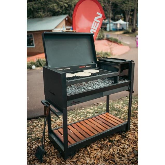 Parrilla Tromen Gaucha 125 Cm C/Tapa (02000059)