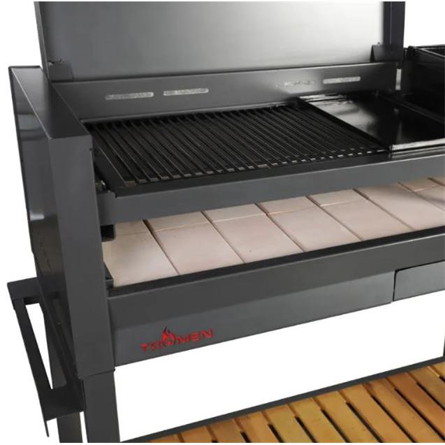 Parrilla Tromen Gaucha 125 Cm C/Tapa (02000059)
