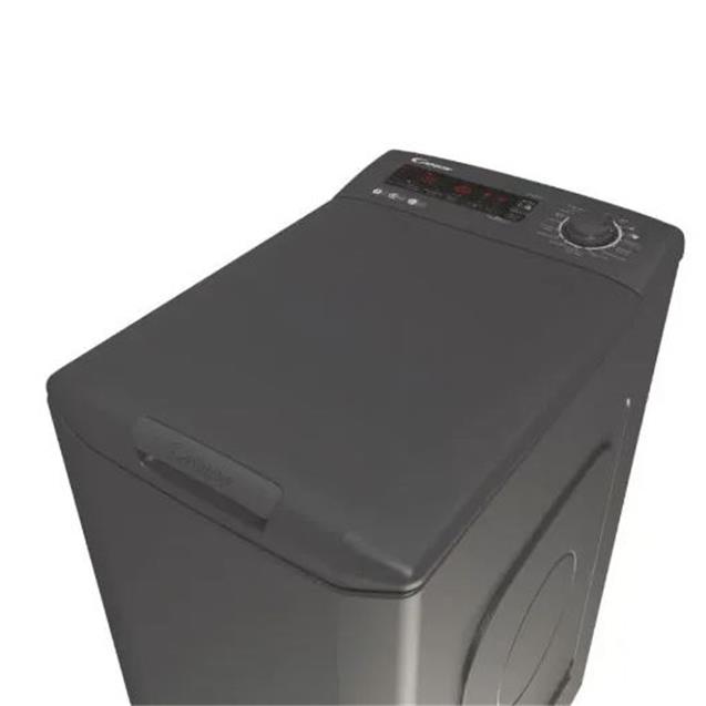 Lavarropas Candy 7kg/1400rpm Inverter- Antracita (CSTG47TMRR41-12)