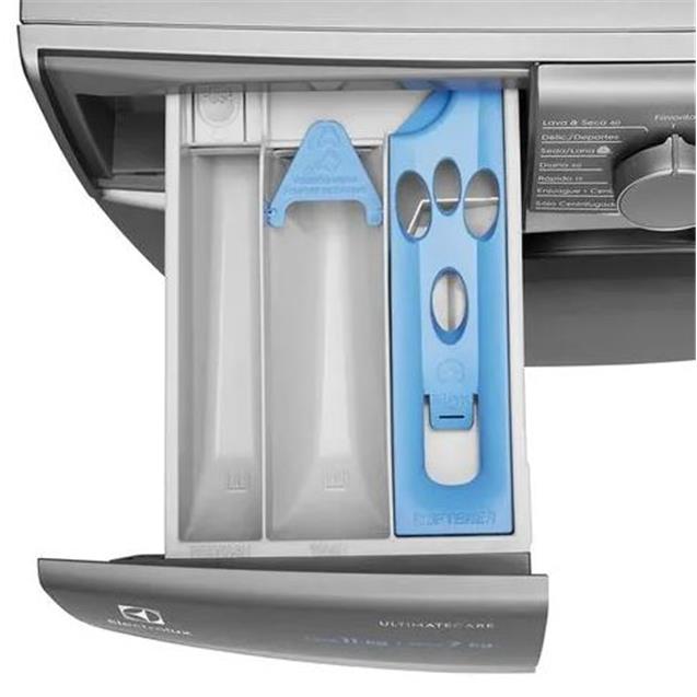 Lavasecarropas Electrolux 11/7 Kg Inverter Silver (EWD11S)