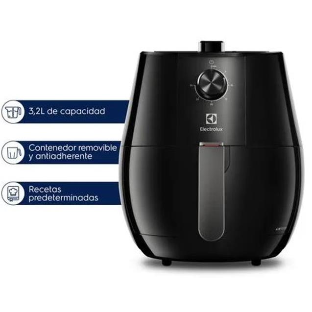 Freidora Electrolux 3.2 Lts Negro (EAF10)