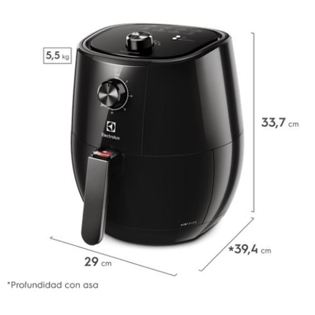 Freidora Electrolux 3.2 Lts Negro (EAF10)