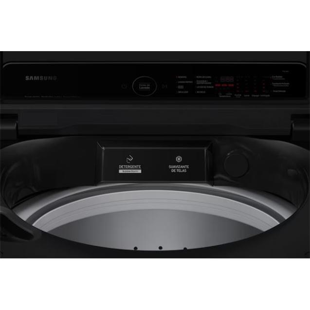 Lavarropas Samsung 11kg Carga Superior Digital Inverter C/ Ecobubble Negro (WA11CG6442)