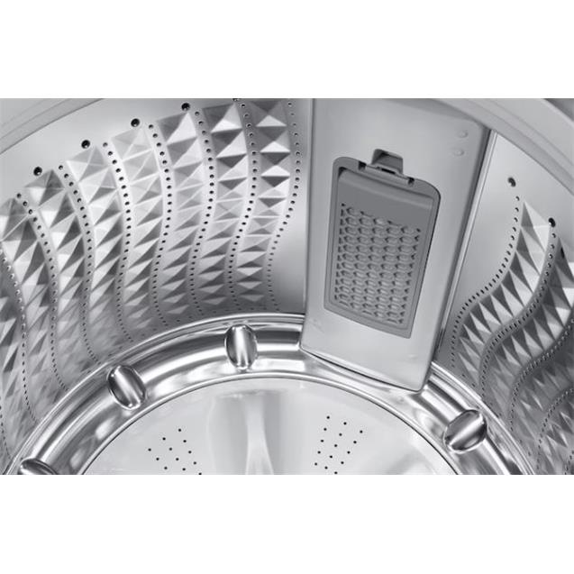 Lavarropas Samsung 11kg Carga Superior Digital Inverter C/ Ecobubble Negro (WA11CG6442)