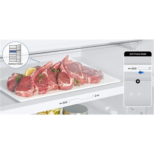 Heladera Samsung 471 Lts Inverter C/ Dispenser. Negro (RT42DG6730B1BG)