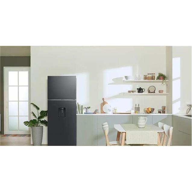 Heladera Samsung 471 Lts Inverter C/ Dispenser. Negro (RT42DG6730B1BG)