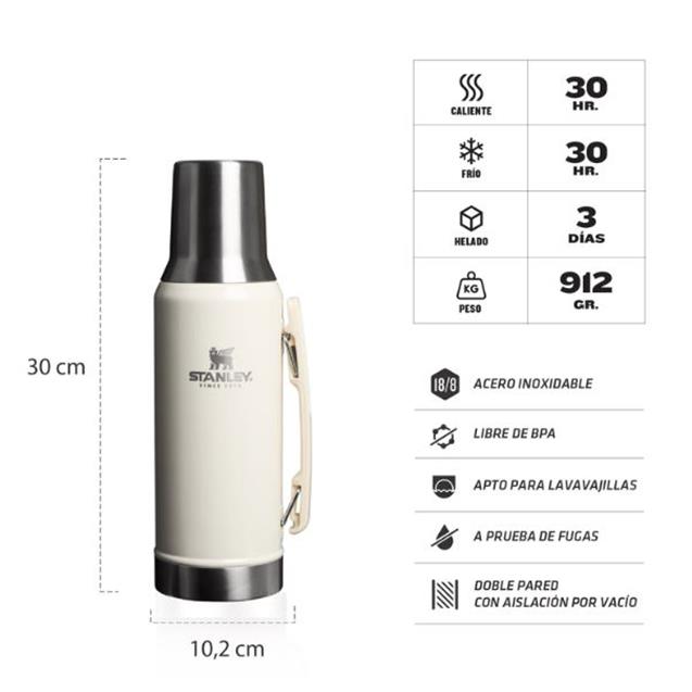 Termo Stanley Mate System Classic 1.2 Lts Cream Gloss (10297-044)