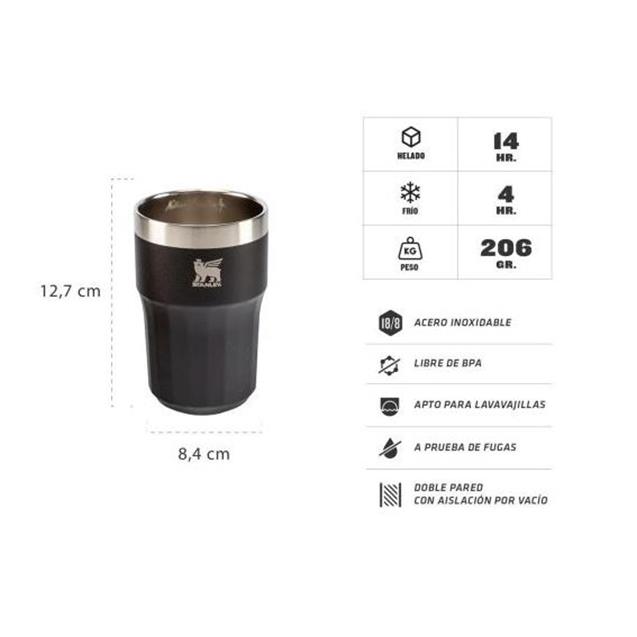 Vaso Stanley Golden Hour Beer 408ml- Black (11357-016)