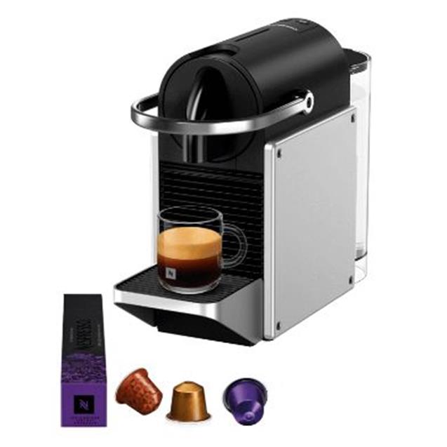 Cafetera Nespresso Pixie Silver 0.7 L