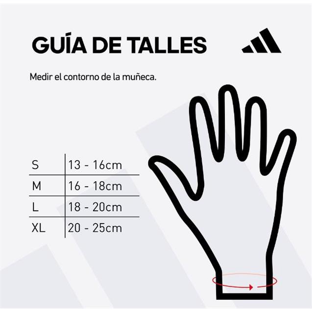 Muñequera Adidas T.M 16-18 Cm (ADSU12542BKNL)
