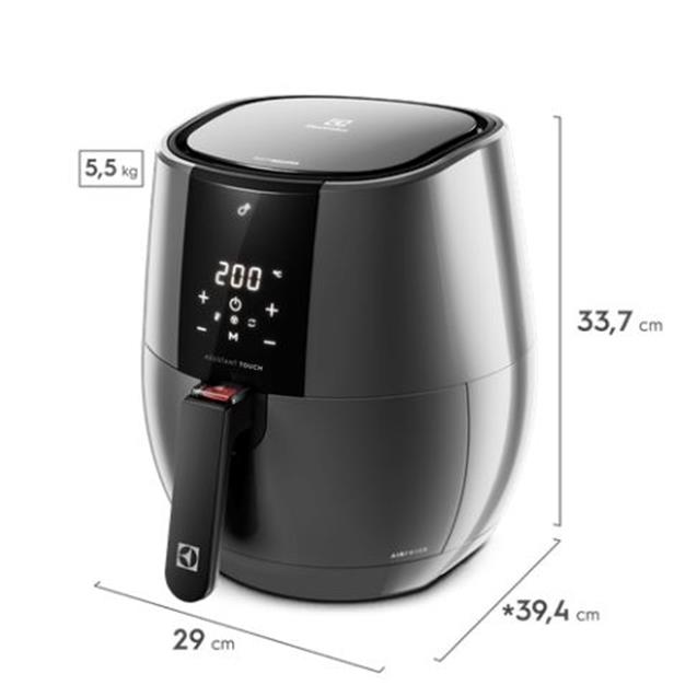 Freidora Electrolux 3.2 Lts Digital Negro (EAF20)