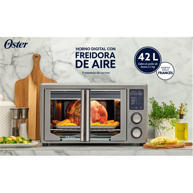 Horno Oster Airfryer 42 Lts Digital French Door (TTV42FDAR)