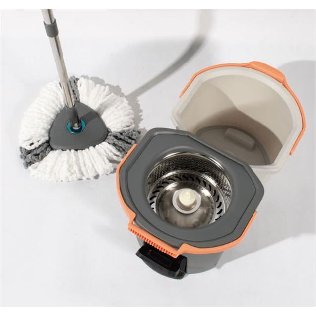 Mopa Onebox Centrifuga C/Balde Pedal Cubeta Separable Y Apilable (OB-LBT6)