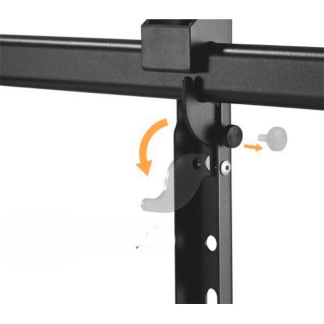 Soporte Móvil Extensible Onebox  Para Tv De 43" A 80" (OB-SMC39)
