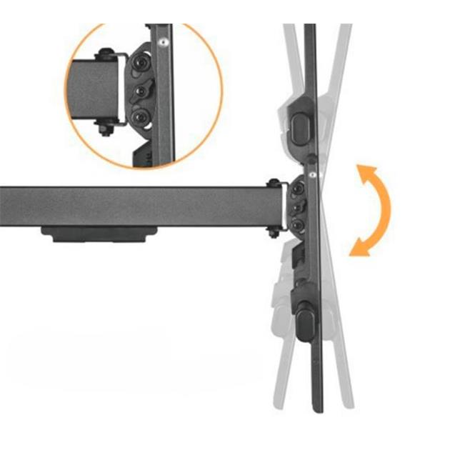 Soporte Móvil Extensible Onebox  Para Tv De 43" A 80" (OB-SMC39)