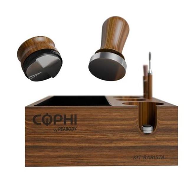 Kit Barista Peabody Madera Saman- 5 Accesorios (PE-KB01)