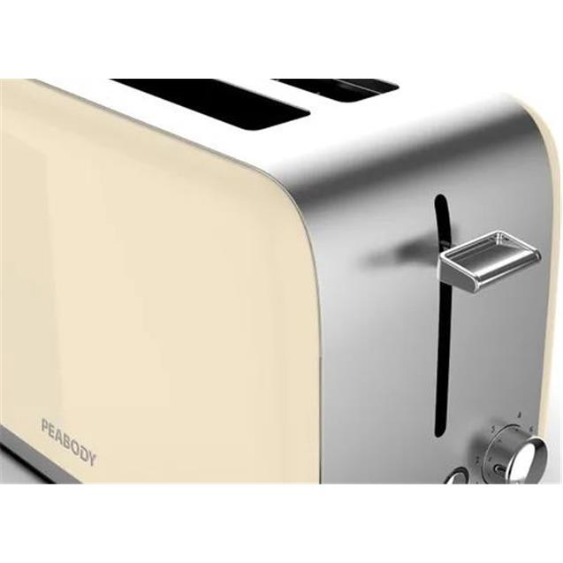 Tostadora Peabody 2 Bahias. Marfil (PE-T387I)