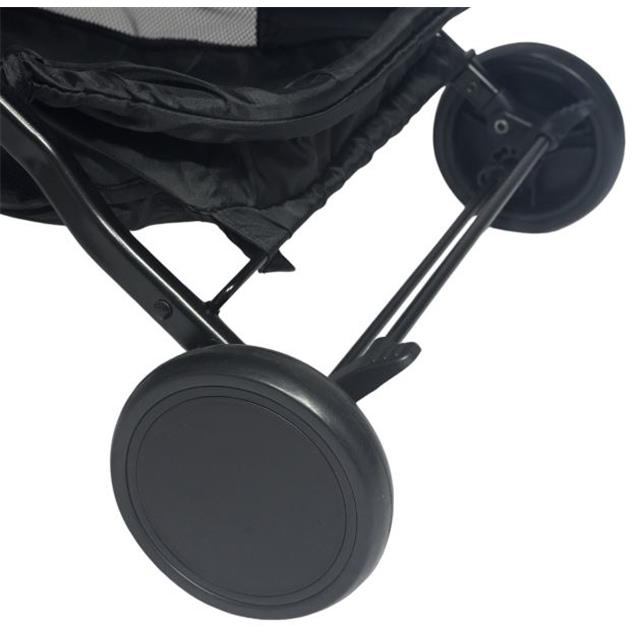Coche Infanti Terrain 2g Aluminio 0-3 Años Plegable Negro