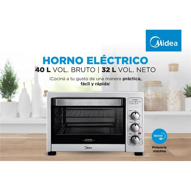 Horno Eléctrico Midea 40lts (TOM340SAR4)