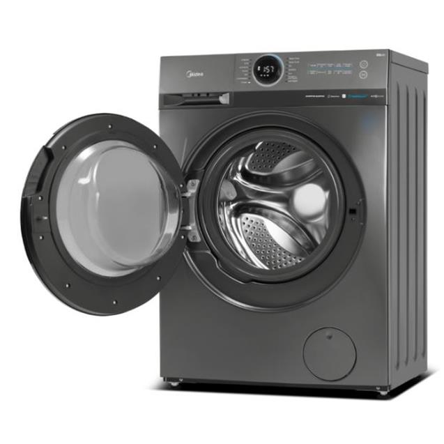 Lavasecarropas Midea 11.5kg Smart Inveter Titanium (MF200W115WB)