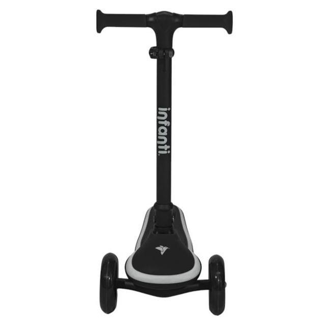 Monopatín Infanti X2 Plegable Freno Tpe C/Luces Negro