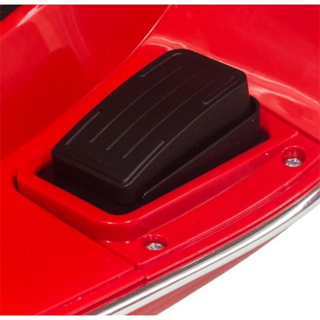 Moto A Batería Vespa Infanti Rojo (GTS 801-S)