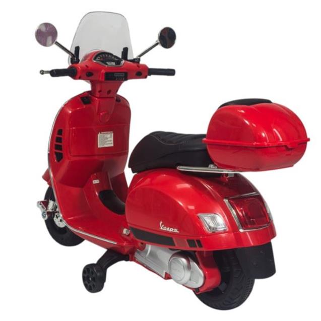 Moto A Batería Vespa Infanti Rojo (GTS 801-S)