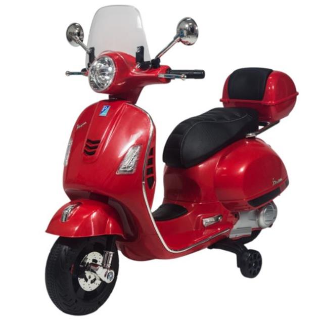 Moto A Batería Vespa Infanti Rojo (GTS 801-S)