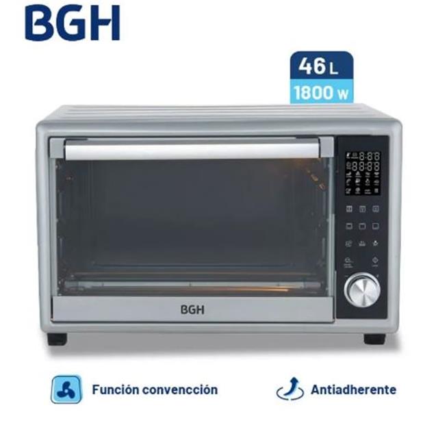 Horno Eléctrico Bgh 46 Lts Digital Silver (BHE46DS25I)