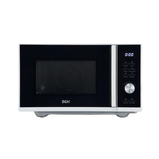Microondas C/Airfryer Grill Bgh Flat Cook 25 Lts Blanco (B325DFB24)