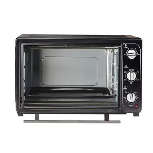 Horno Eléctrico. Bgh 65 Lts Mecánico C/Convec. Negro (BHE65N19N)