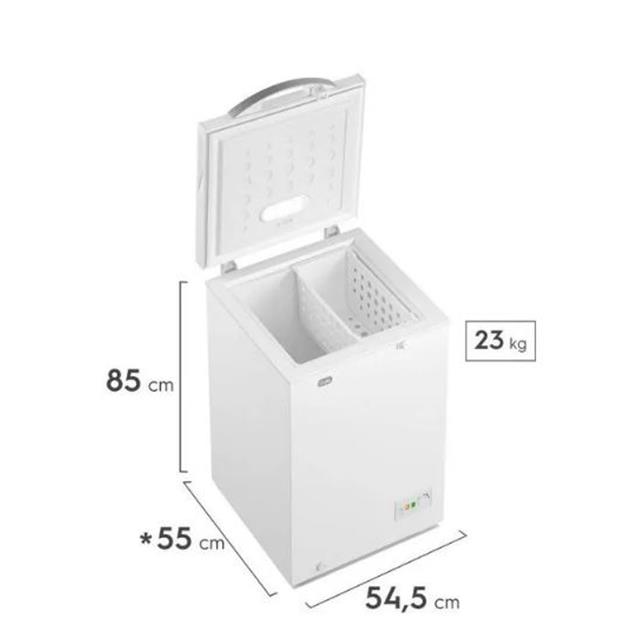 Freezer Gafa 100 Lts 1 Puerta Blanco (FGHF100BS)