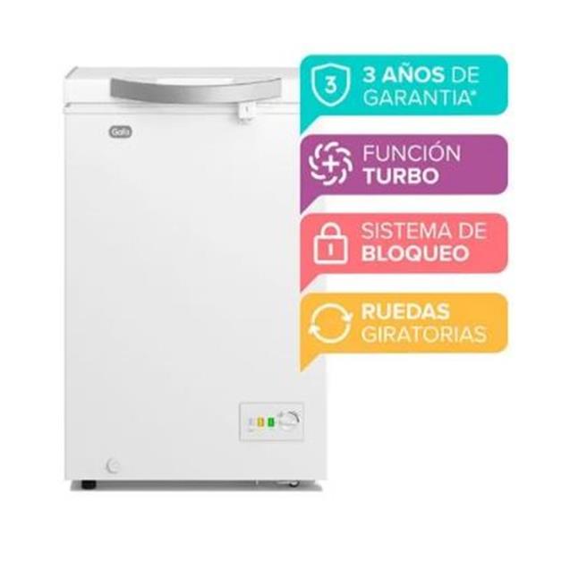 Freezer Gafa 100 Lts 1 Puerta Blanco (FGHF100BS)