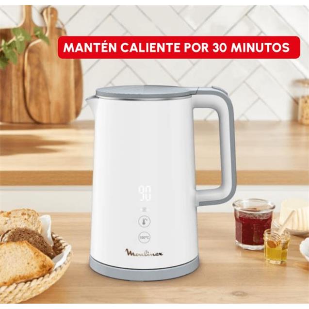 Pava Eléctrica Moulinex Sense Digital 1.5 Lts (BY6931A0)
