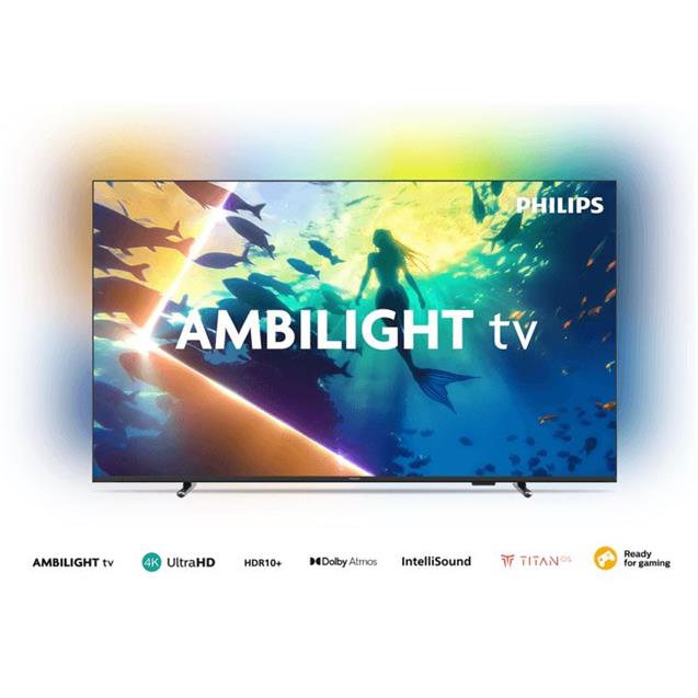 Smart Tv Philips 50" 4k Ambilight (50PUD8100/77)