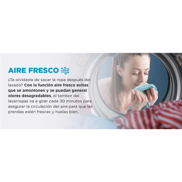 Lavasecarropas Midea 8/6kg Inverter Wi-Fi Blanco (MF200D80WB/W)