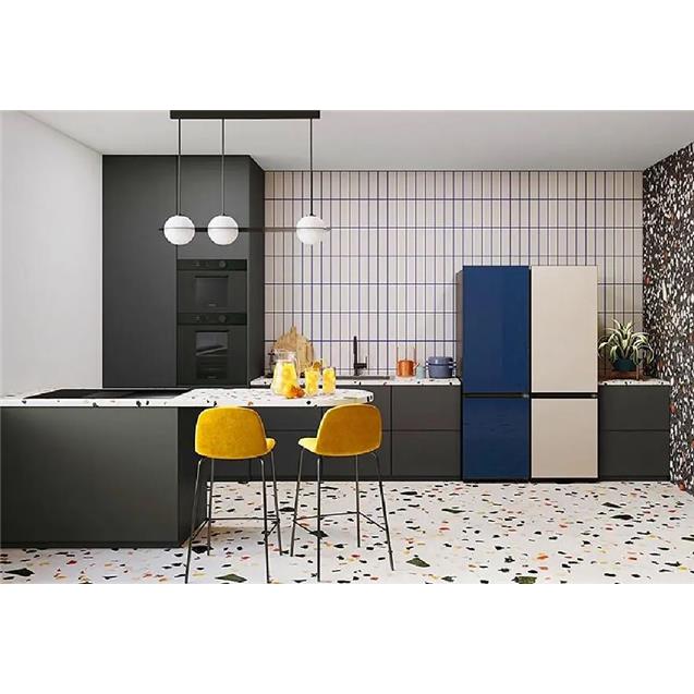 Heladera Samsung Bespoke  328lts Glam Navy (RB33A307041)