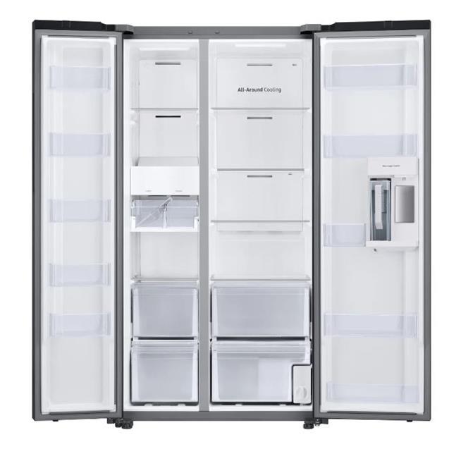 Heladera Samsung Sbs Bespoke 654lts Mixed White-Navy (RS23CB760A7N)