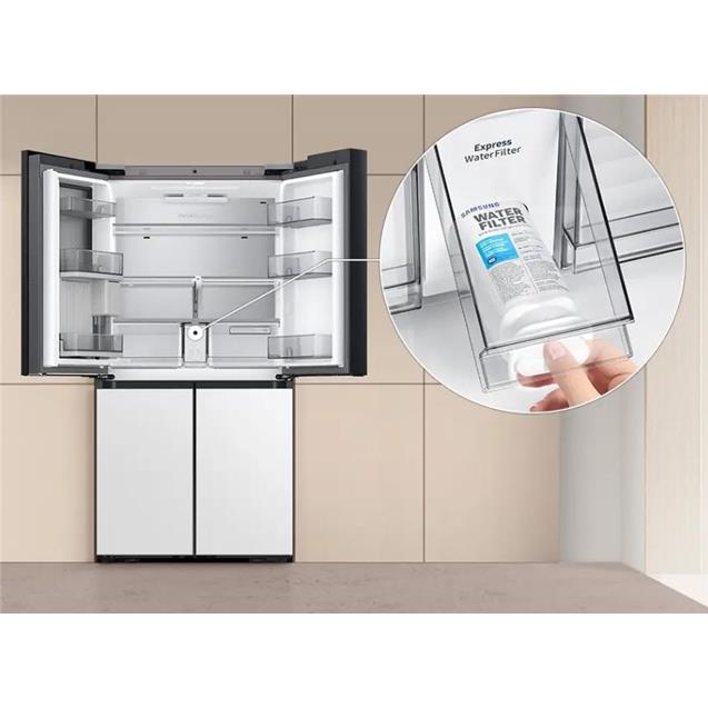 Heladera Samsung 843 Lts Bespoke French (RF29DB995012BG)