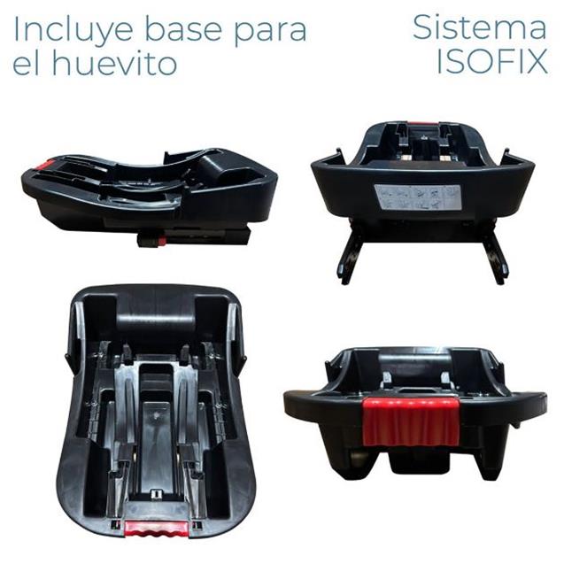 Cochecito Infanti Romanzo Negro Y Gris (3478)