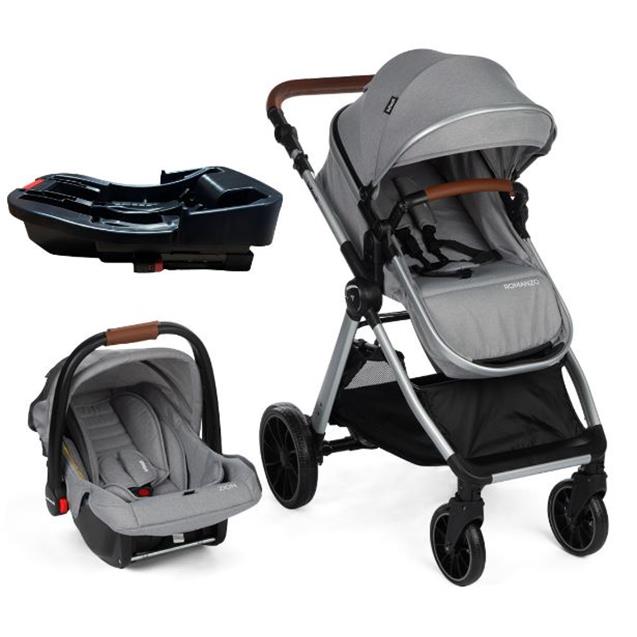 Cochecito Infanti Romanzo Negro Y Gris (3478)
